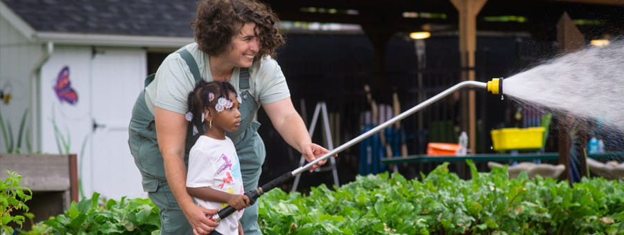 CHOP community garden